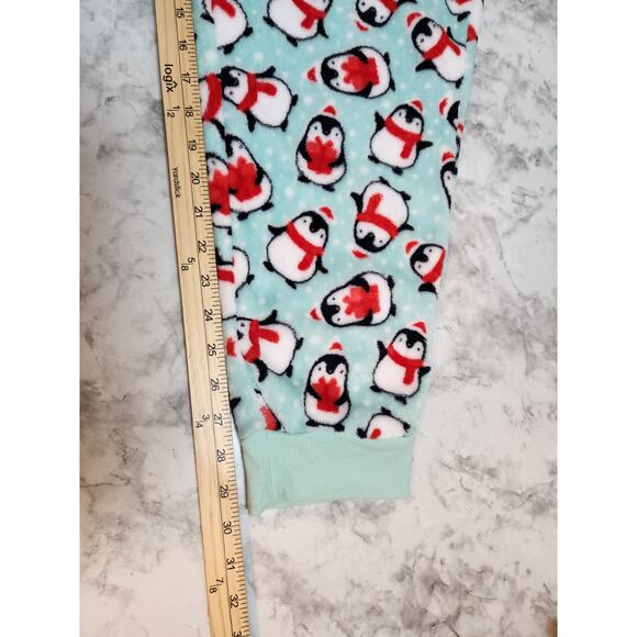Secret Treasures Multicolor Penguin Super Soft Fleece Sleep Jogger Size 2X NWT - Picture 7 of 7
